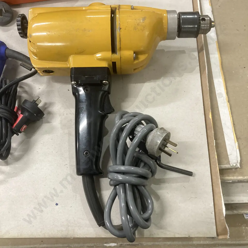 Millers Falls 1/2" Electric Drill (4125A), XU1 Jigsaw, STZ New Zealand Isolating Transformer Image 1++