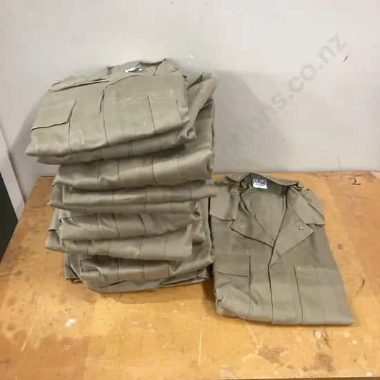 Twelve x Sz11R Workwear (NZ Made) Dome Front Cotton Overalls