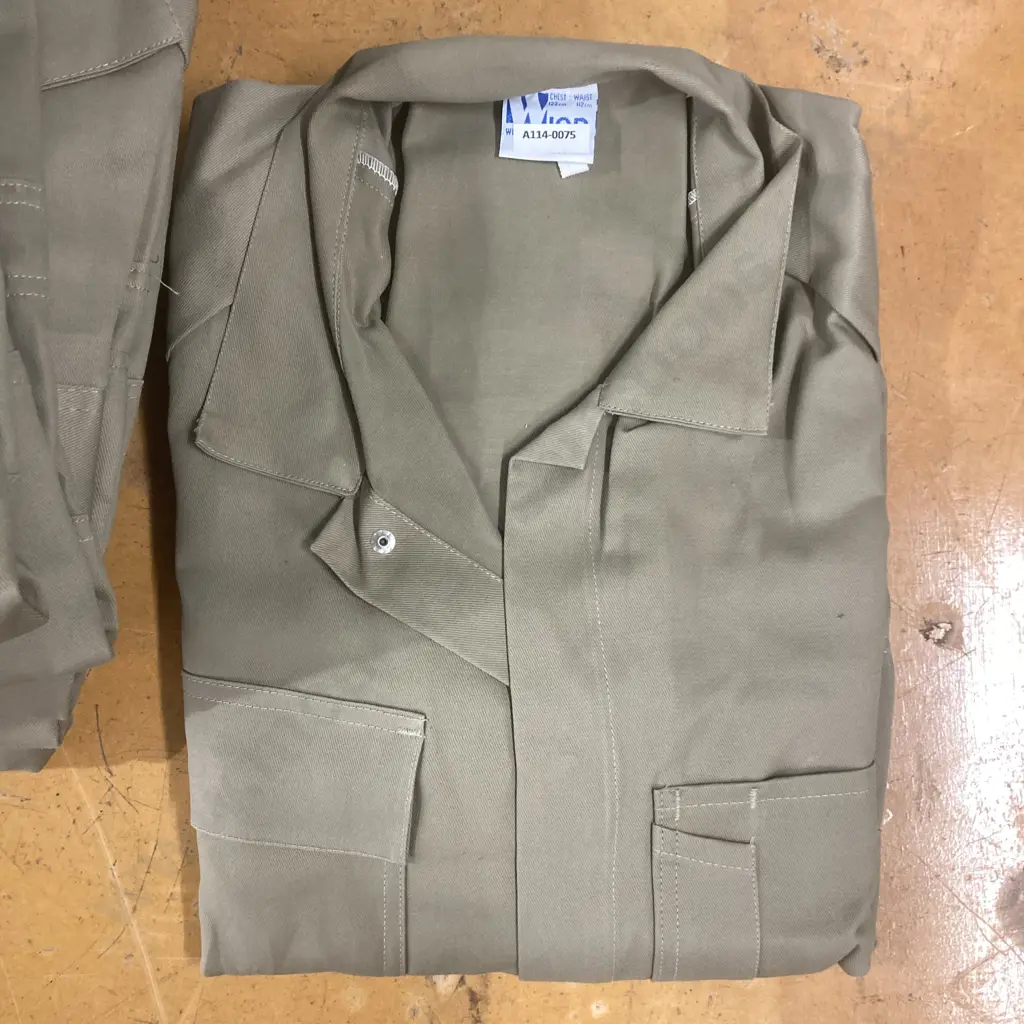 Seven x Sz10R Workwear (NZ Made) Dome Front Cotton Overalls Image 1++