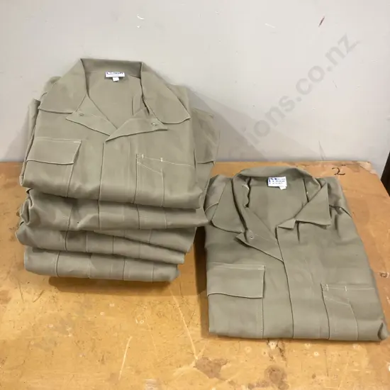 Seven x Sz10R Workwear (NZ Made) Dome Front Cotton Overalls