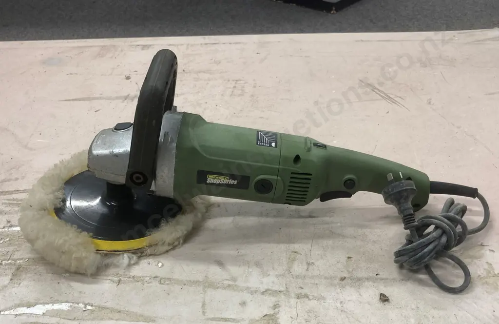 Rockwell Shop Series 1200W Car Polisher With Wool Bonnet, Model RS4900 Image 1++