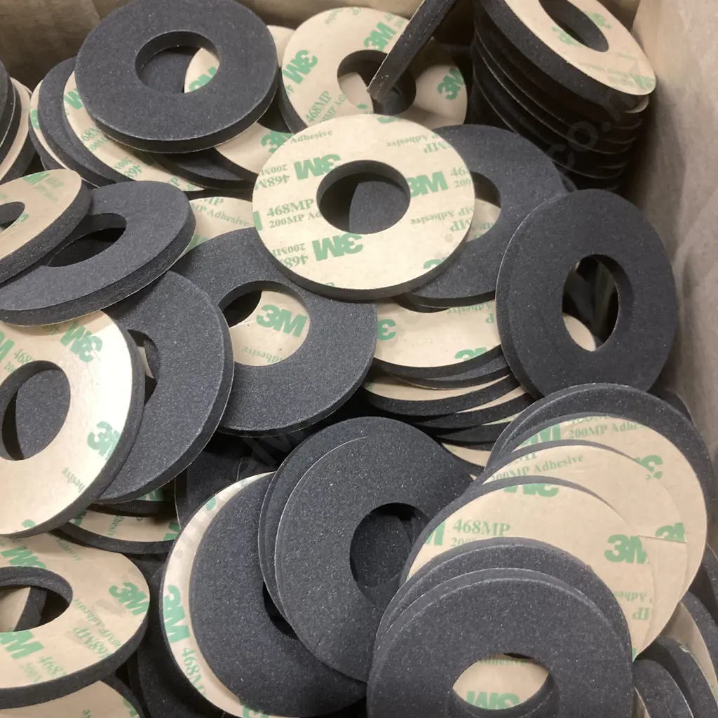 Box Lot Craftright 13Pce MFT Accessory Set, 3M Adhesive Black Foam Rings (Dia58mm), Paslode Gas, Glass Nuggets Etc Image 1++
