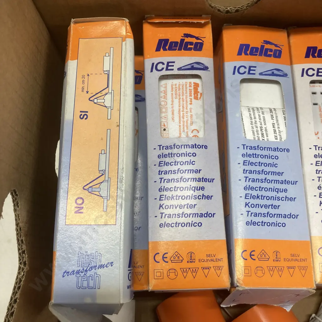 Box Lot Relco Ice RN1533 Transformers, Control Box, Junction Box Etc Image 1++
