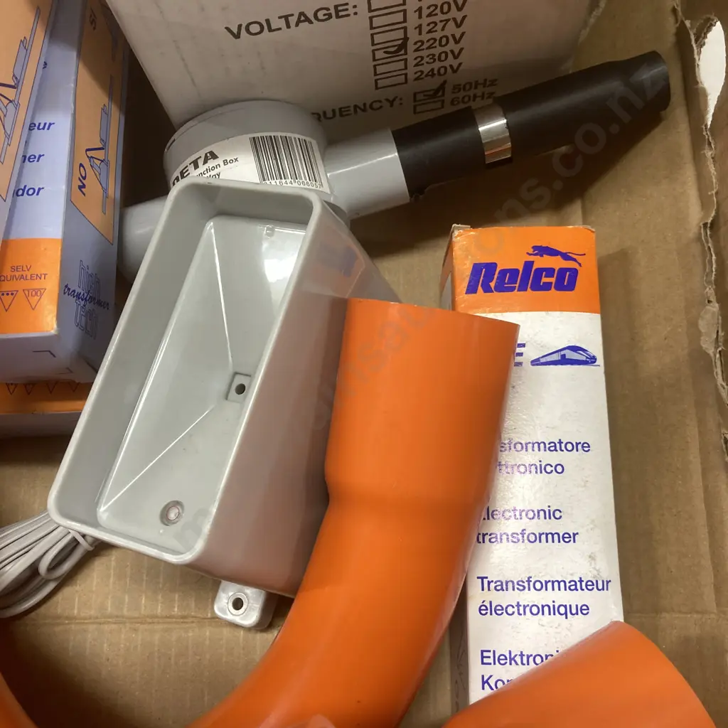Box Lot Relco Ice RN1533 Transformers, Control Box, Junction Box Etc Image 1++