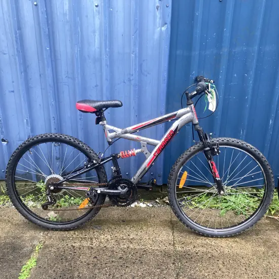 Terrain Mountain Bike, Red / Black / Silver Colour