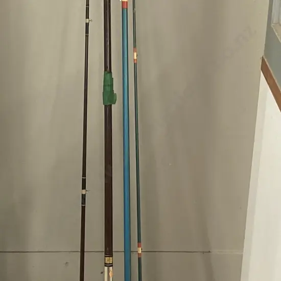 Rare Vintage NZ Made Kilwell-Abu Conolon 2Pce Fly Rod & Atlas GF No10 2Pce Fly Rod (Repaired)