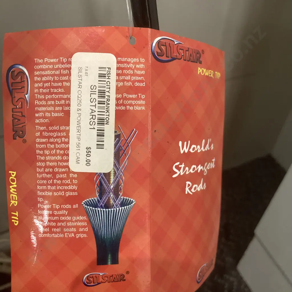 Silstar Power Tip PF-561CAMN Boat Road 1.7m 4-6kg 10-20g With A Conquest CQ-250 Reel Image 1++
