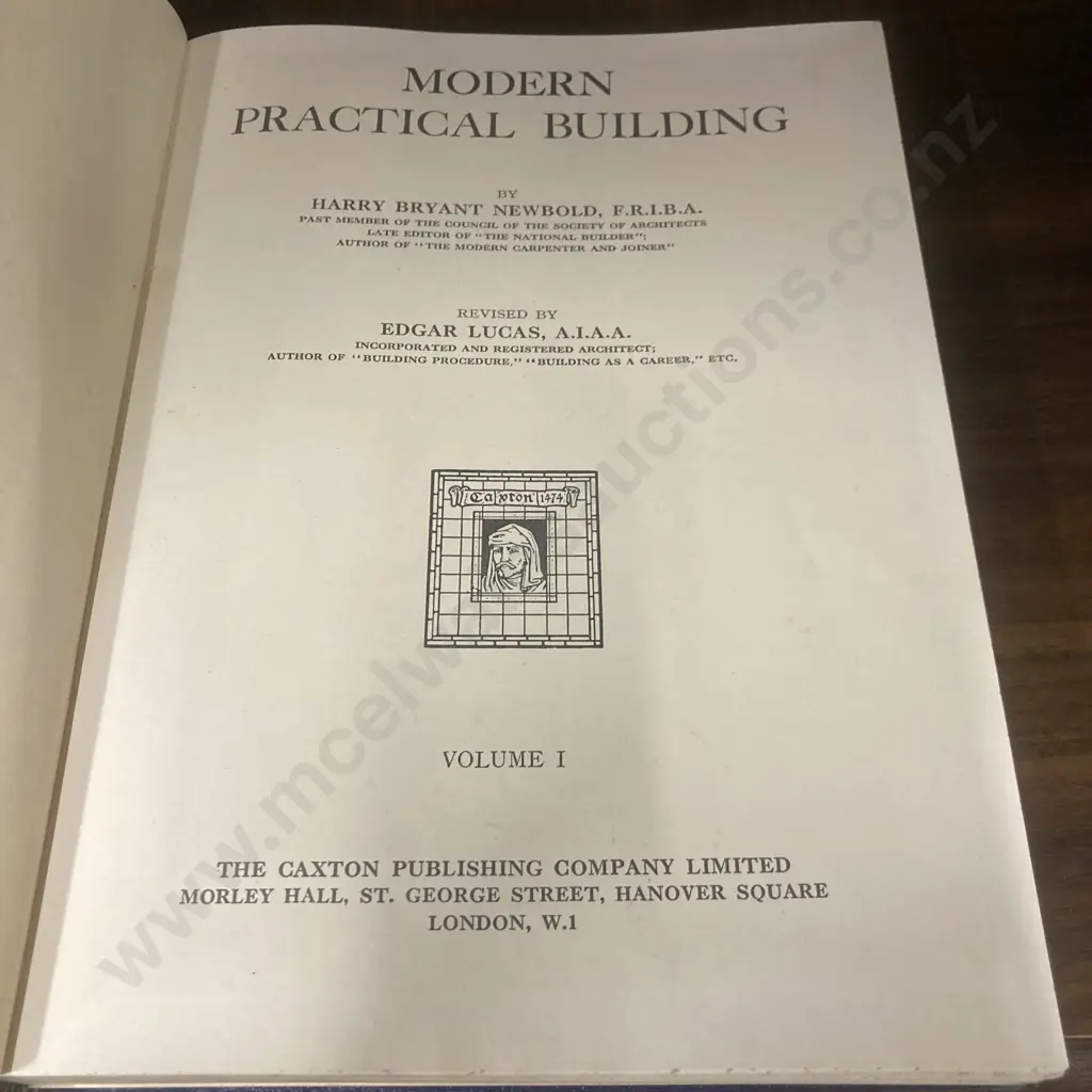 Vintage 1950s Modern Practical Building By Harry Newbold, Four Volume Set In VG Order, Caxton Publishing Image 1++