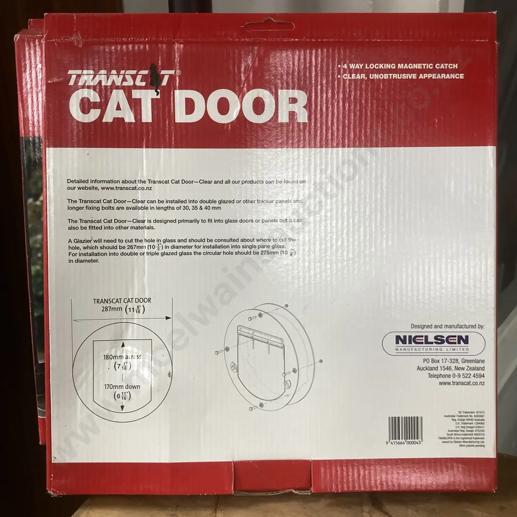 Pair of New Transcat Cat Doors Image 1++
