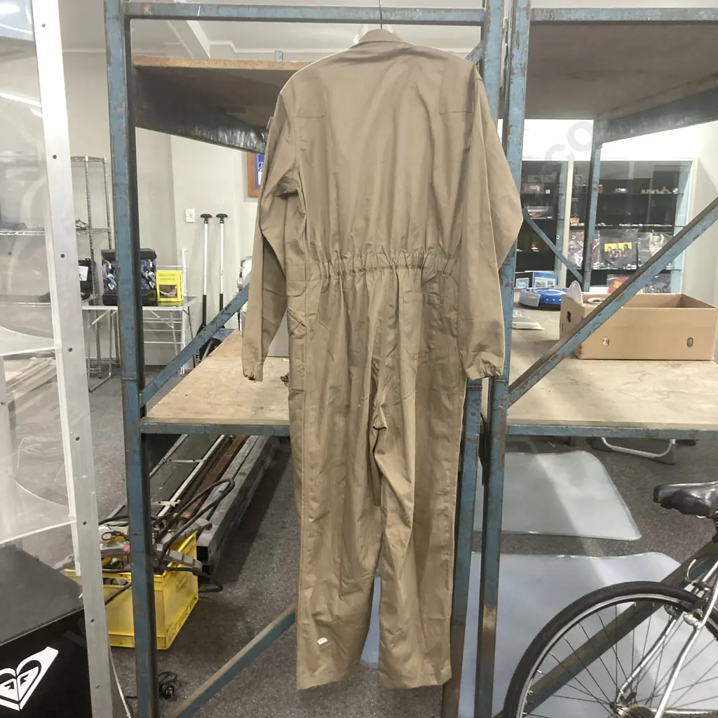 Brown Double Zip Overalls, Talla Sze 3 Image 1++