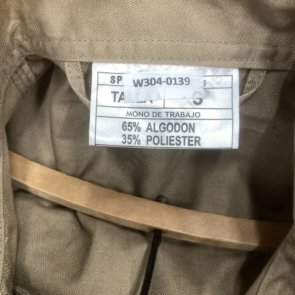 Brown Double Zip Overalls, Talla Sze 3 Image 1++