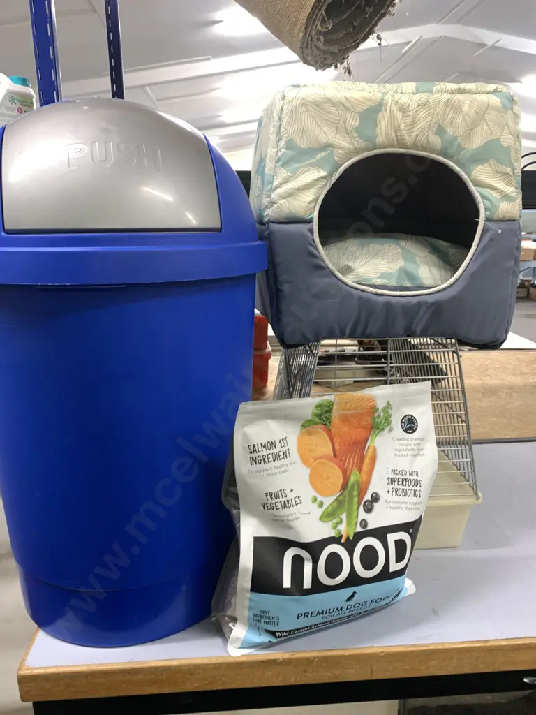 Taurus Home Products Bin, Cat Cage, Cat House, Nood Premium Dog Food Image 1++