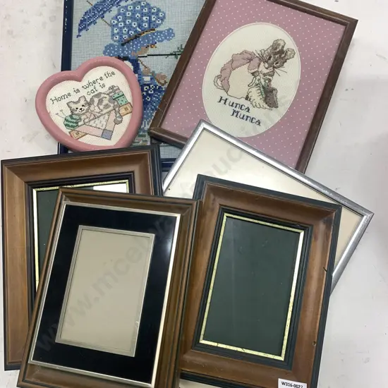 Selection Of Framed Photo Frames & Framed Tapestry Pictures