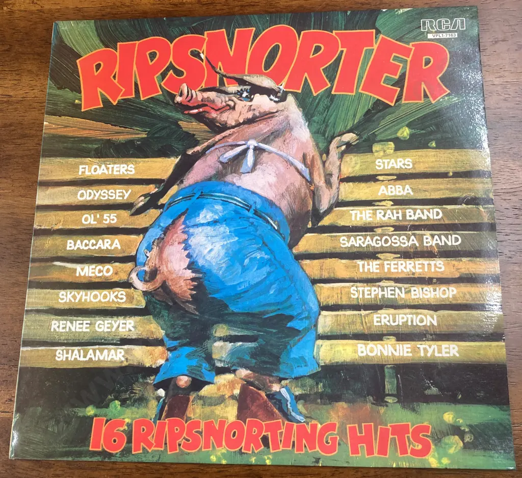 RIPSNORTER Vinyl LP 1st Edition Original 1978 Australian Pressed, SP 201, Released On The RCA Label Image 1++