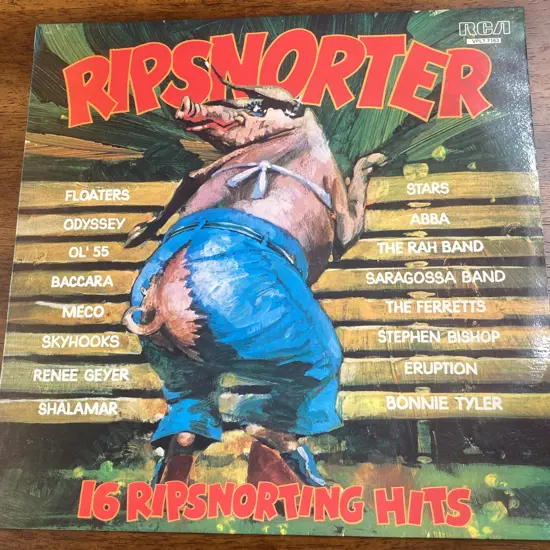 RIPSNORTER Vinyl LP 1st Edition Original 1978 Australian Pressed, SP 201, Released On The RCA Label