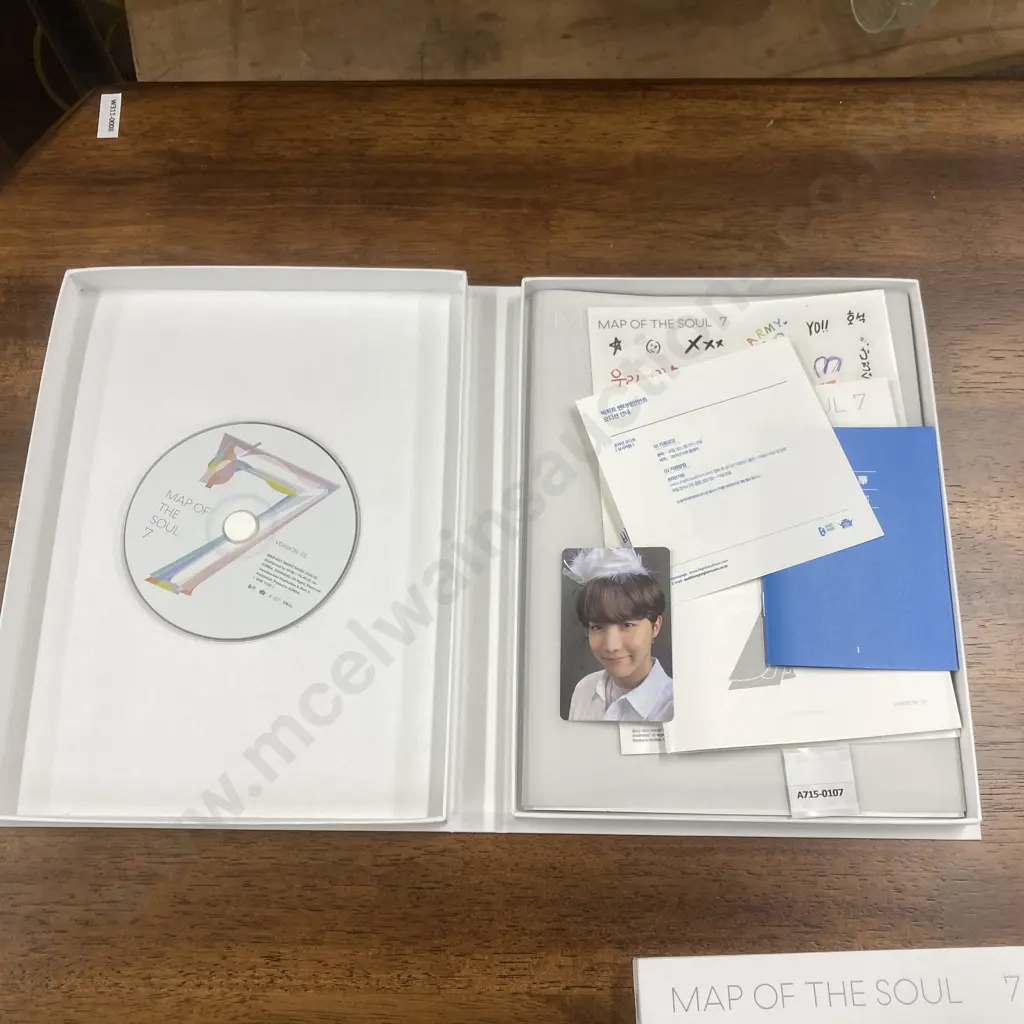 BTS - Map Of The Soul 7 Version 01, 02, 03 & 04 Image 1++