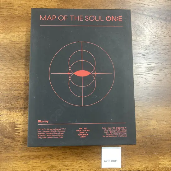 BTS - MAP OF THE SOUL ON:E BLU-RAY