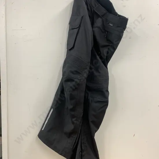 Black Rev'It Motorbike Pants, Size M