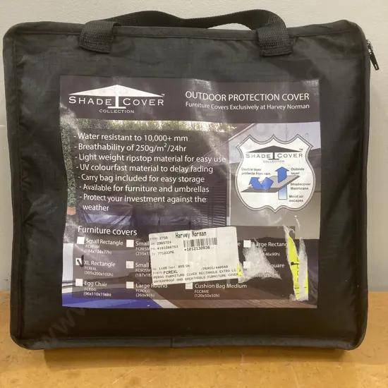 New Harvey Normans XL Rectangular Outdoor Furniture Cover by Peros (305x200x100H)