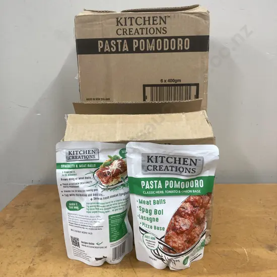 Kitchen Creations Pasta Pomodoro 3 x Boxes Of 6 x 400gm Sachets