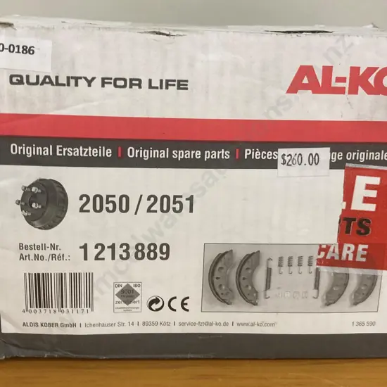 AL-KO Brake Shoe Kit 2050 / 2051