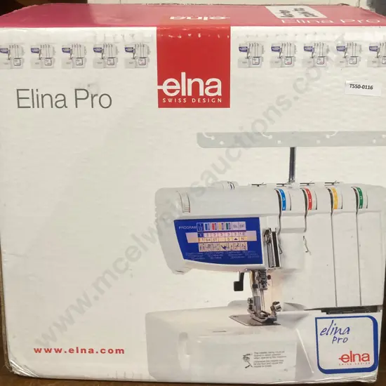 Elna Elina Pro Overlocker, New In Box