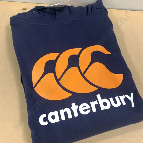 New Navy Canterbury Hoody Size 4xL
