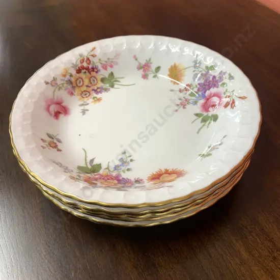 Royal Crown Derby Dessert Bowls x6 Diam6.5cm