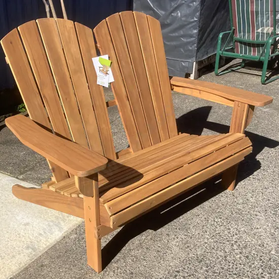 New Cape Cod Bench Seat, Natural Oil Finish (Damaged)