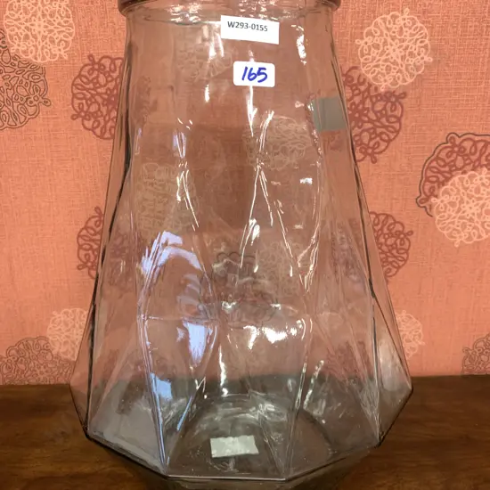 Large Design House Oasis Glass Jar, H37cm