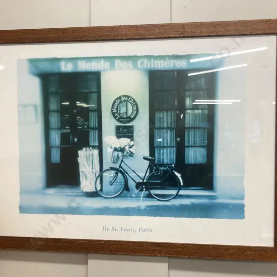 Framed Artwork 'Ile St. Louis, Paris' 64 x 87cm