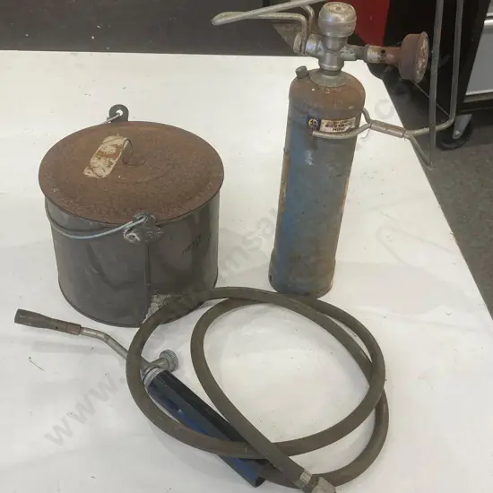 Vintage Primus, Gas Torch, Billy With Lid