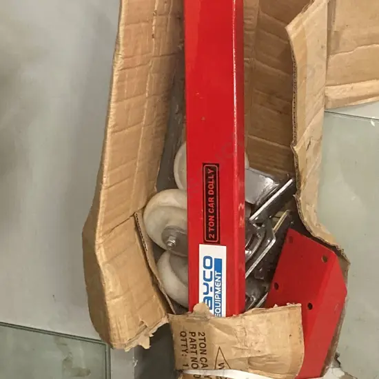 Wyco 2 Ton Car Dolly In Box, Model W2005