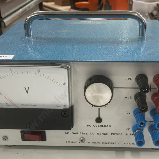 Delph Industries (New Zealand) Variable DC Bench Power Supply
