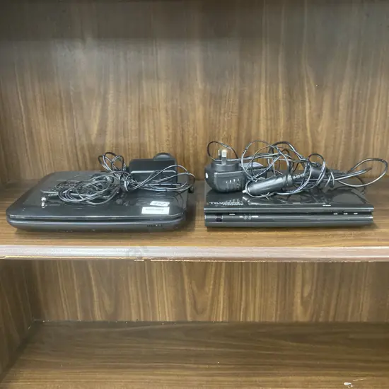 Sheffield & Transonic Portable DVD Players, Model PL1998 With Remote, Model TC2620DVD No Remote