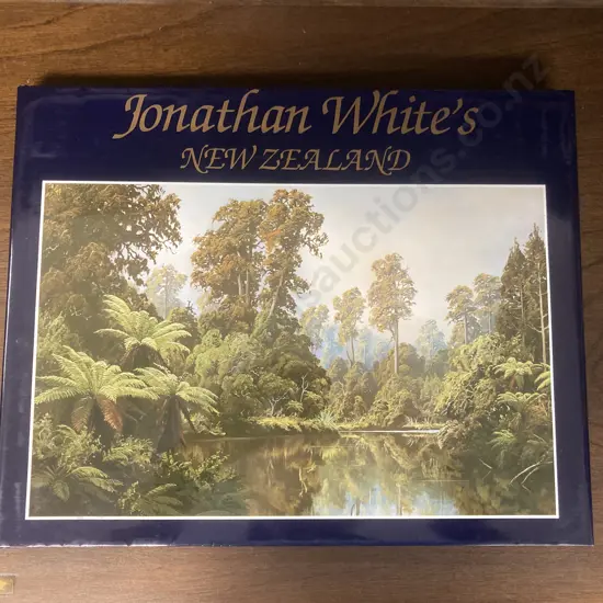 Jonathon White's New Zealand - 41 Paintings Of NZ, Hardcover In Slip Case, 325 x 390mm