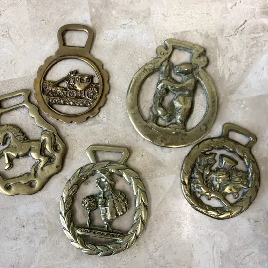 Assortment of Horse Brasses