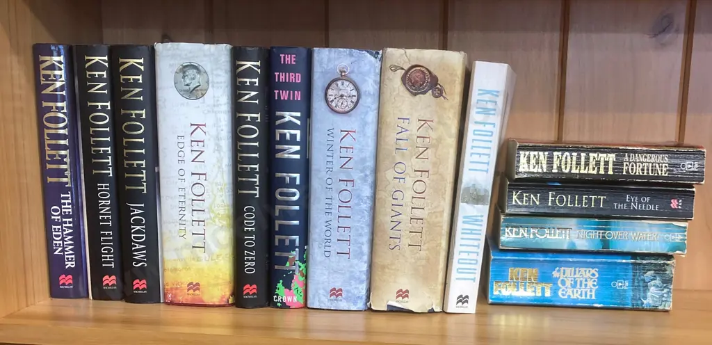 Lot of Ken Follett Books Image 1++
