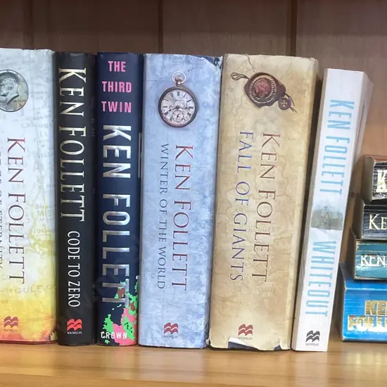 Lot of Ken Follett Books