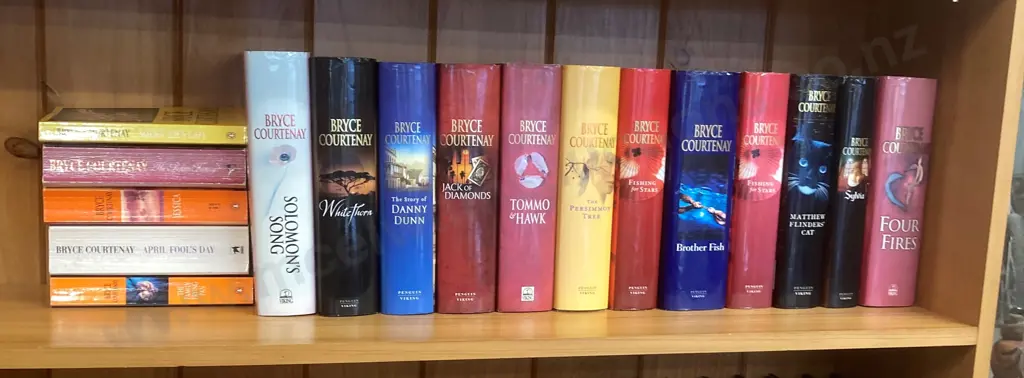Lot of Bryce Courtenay Books Image 1++