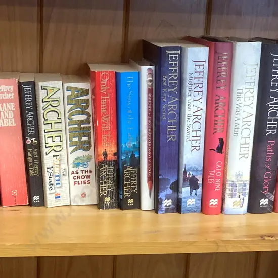 Lot of Jeffery Archer Books
