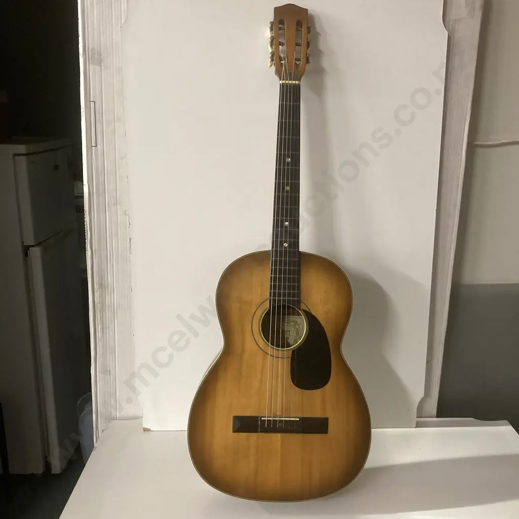 Vintage Suzuki Acoustic Guitar No.7 Made In Japan Image 1++