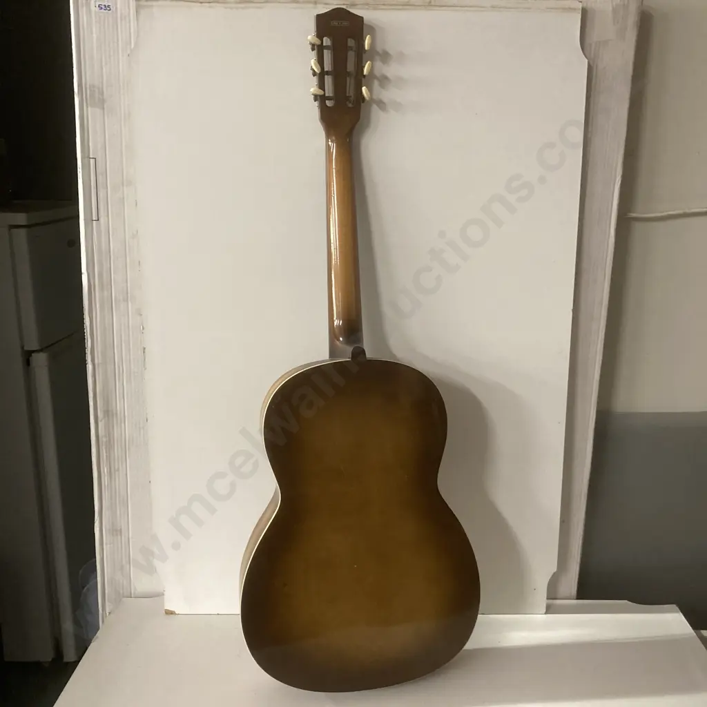 Vintage Suzuki Acoustic Guitar No.7 Made In Japan Image 1++