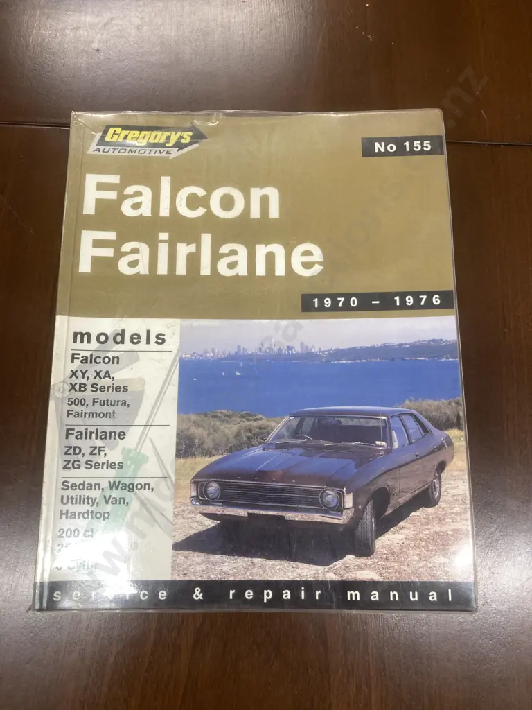 Ford Falcon Fairlane 1970-1976 Gregory's Automotive Service & Repair Manual (No 155) Image 1++