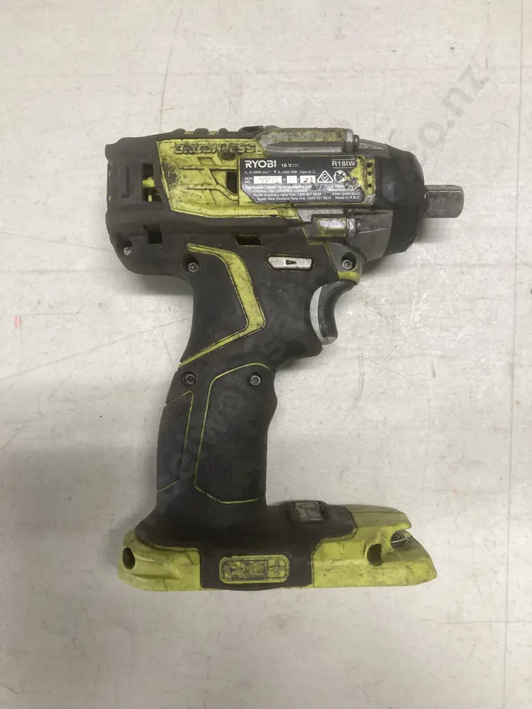 Ryobi R18IW 18V Brushless Impact Wrench Skin Image 1++