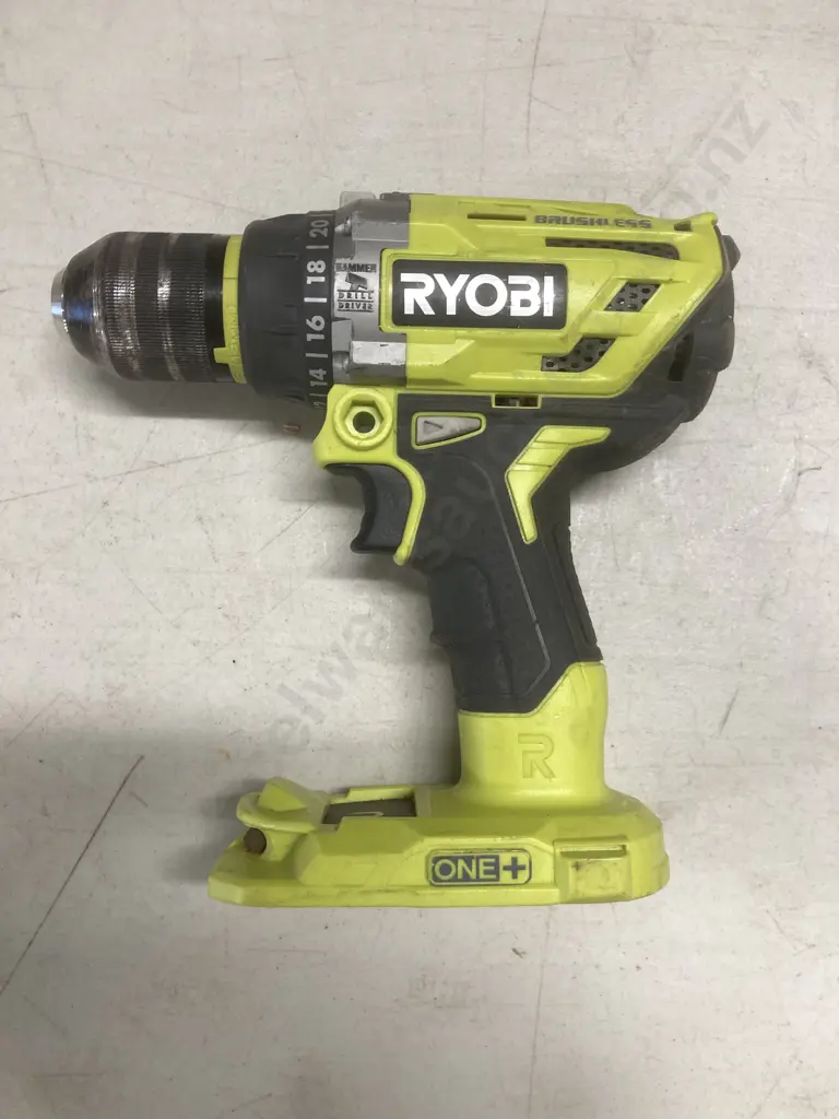 Ryobi R18PD7 18V Brushless Hammer Drill Driver Skin Image 1++