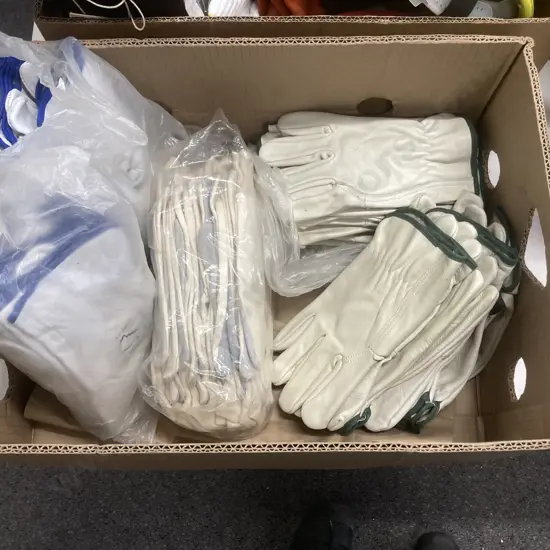 Box Lot Assorted New Gloves