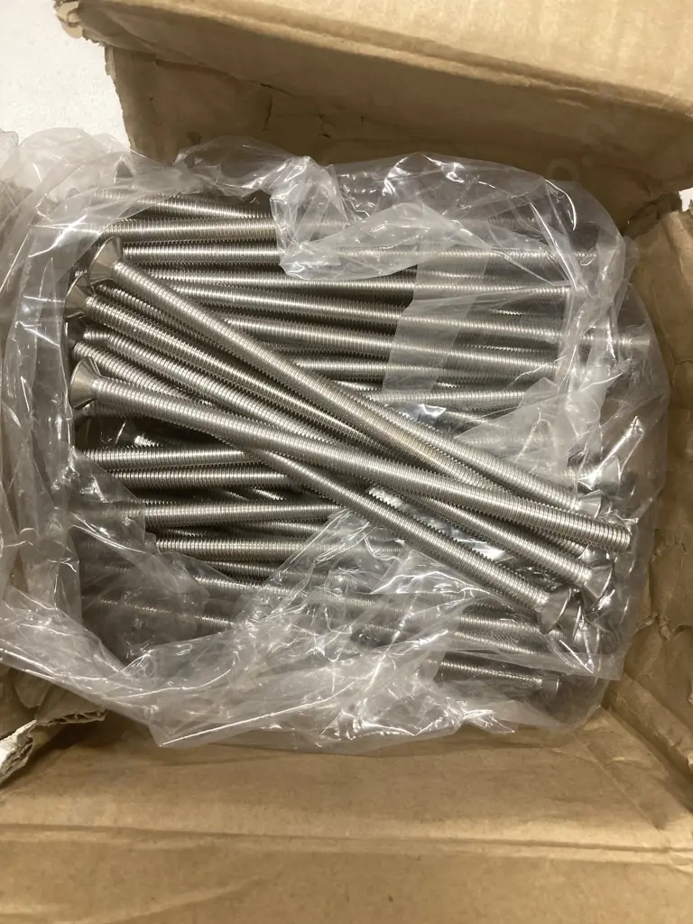 Lot of Approx 50 Anzor M10 x 200 316 CSK Socket Screws Image 1++