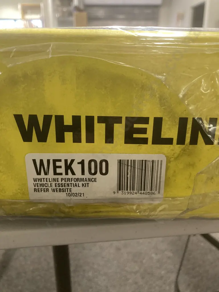 New Whiteline WEK100 Performance Vehicle Essential Kit (Refer Website) Image 1++