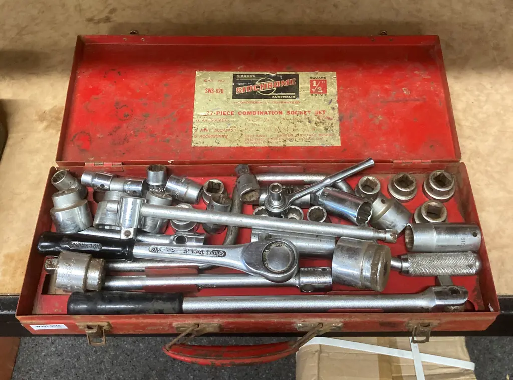Part Socket Sets In Sidchrome Case - Sidchrome, Fuller Etc Image 1++